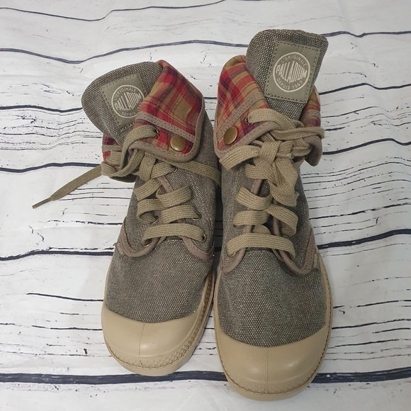 Palladium Pallabrouse Baggy Canvas Boot Size 6 - Picture 2 of 14